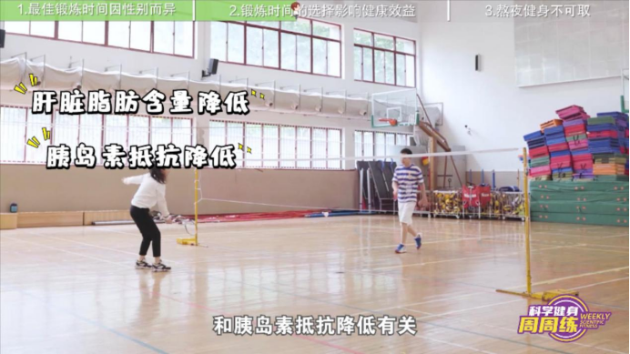 2024“科学健身周周练”上线!锻炼不盲目 时间有讲究(图4) 2024“科学健身周周练”上线!锻炼不盲目 时间有讲究(图4)