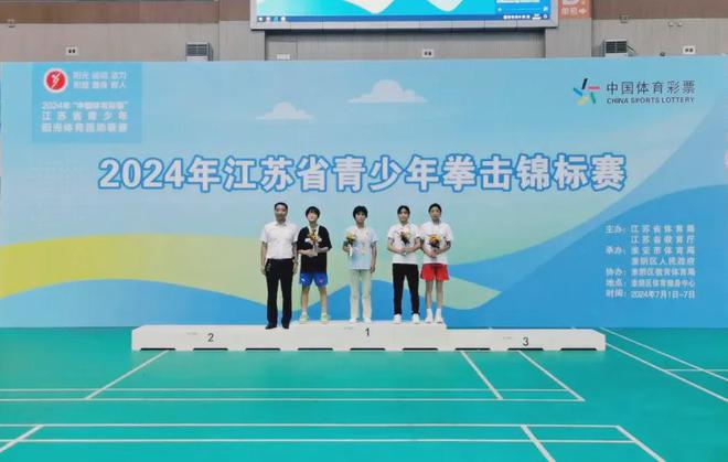 2024年江苏省青少年拳击锦标赛淮安代表队再创佳绩(图1)