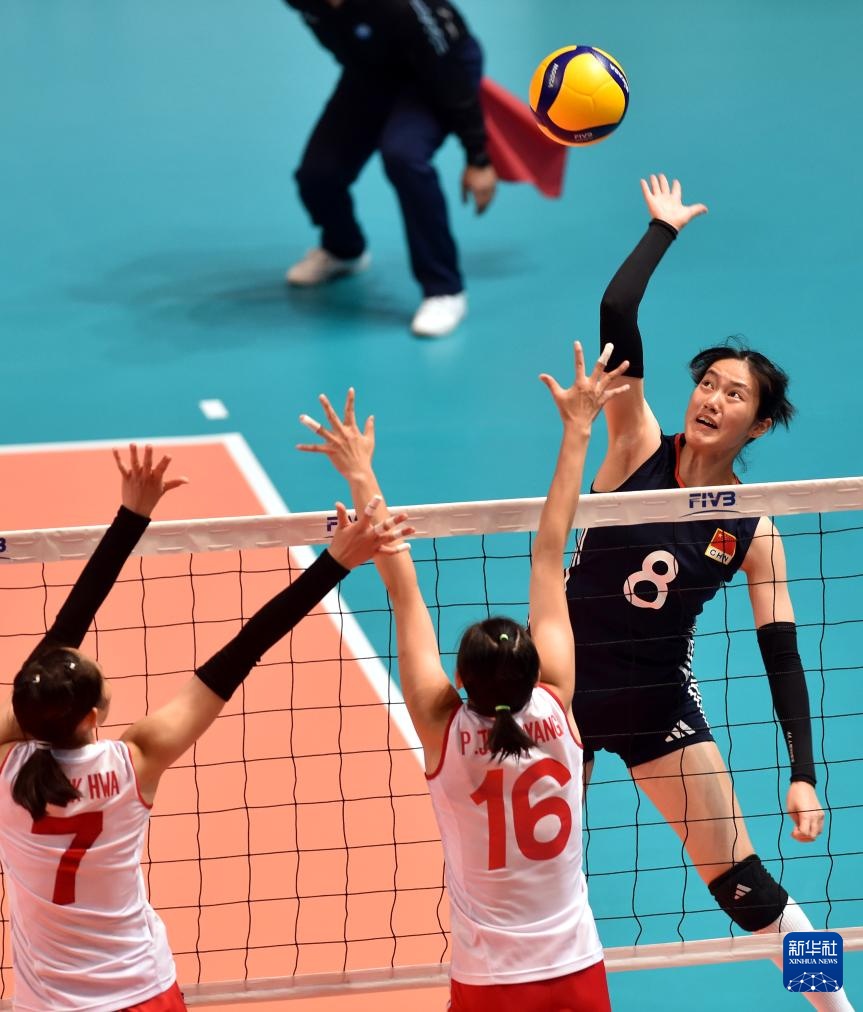 2024亚洲东区女子排球锦标赛:中国队晋级决赛(图1) 2024亚洲东区女子排球锦标赛:中国队晋级决赛(图1)