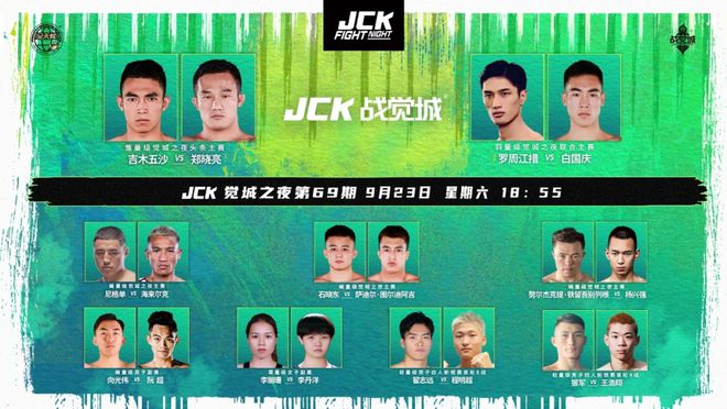 明晚终结狂人大战格斗老炮JCK战觉城上演新老对决！(图1)