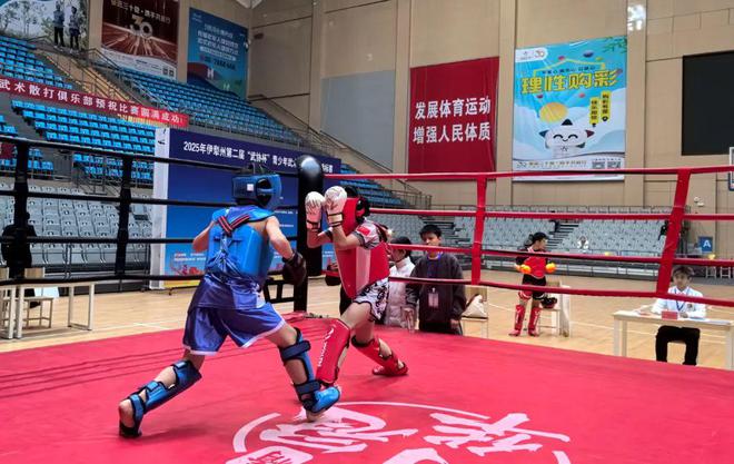 伊犁州第二届“武协杯”青少年武术套路、散打锦标赛开赛(图2) 伊犁州第二届“武协杯”青少年武术套路、散打锦标赛开赛(图2)